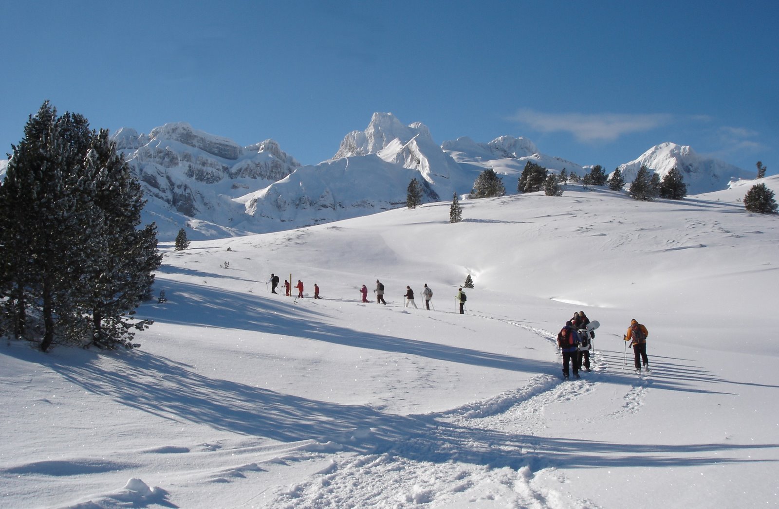 balade en raquette Le Somport