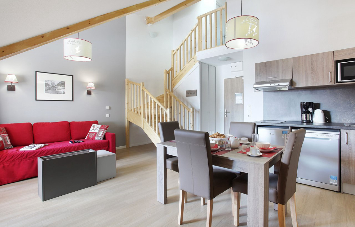 Résidence Prestige Odalys Aquisana Provence-Alpes-Côte d'Azur - Serre Chevalier 1400 - Villeneuve visuel 6/12