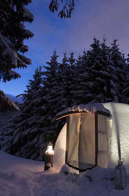 Le Top des hébergements insolites dans les Alpes